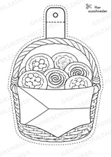 Tschechien – Fensterdeko – Basteln – Ausmalbild – Ausschneiden – 15 Vorlagen – Materialseite 10