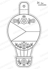 Tschechien – Fensterdeko – Basteln – Ausmalbild – Ausschneiden – 15 Vorlagen – Materialseite 16