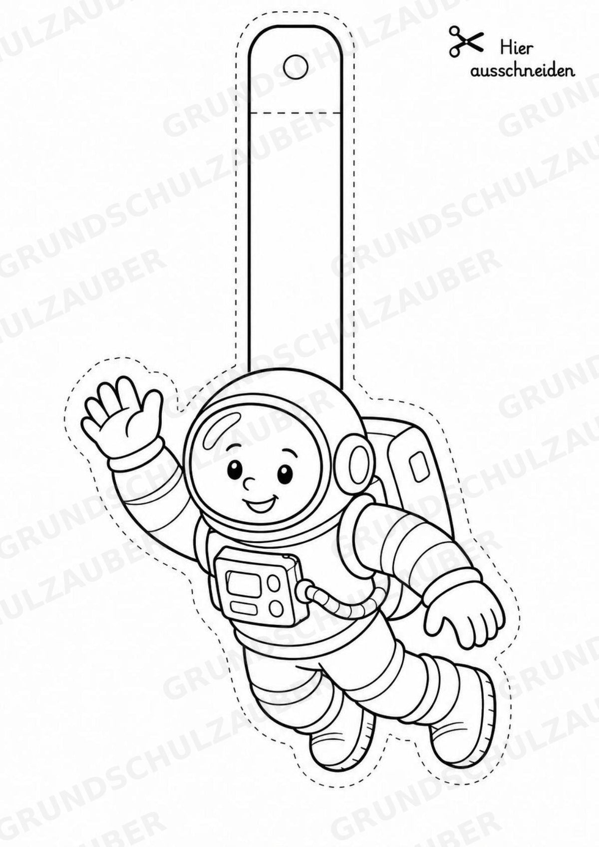 Universum – Fensterdeko – Basteln – Ausmalbild – Ausschneiden – 15 Vorlagen – Materialseite 2