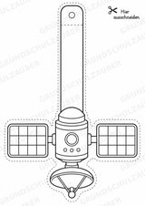 Universum – Fensterdeko – Basteln – Ausmalbild – Ausschneiden – 15 Vorlagen – Materialseite 9