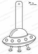 Universum – Fensterdeko – Basteln – Ausmalbild – Ausschneiden – 15 Vorlagen – Materialseite 11