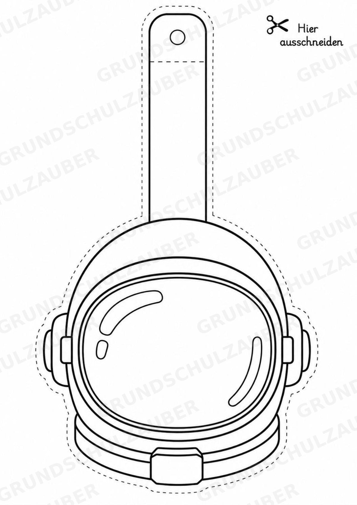 Universum – Fensterdeko – Basteln – Ausmalbild – Ausschneiden – 15 Vorlagen – Materialseite 14