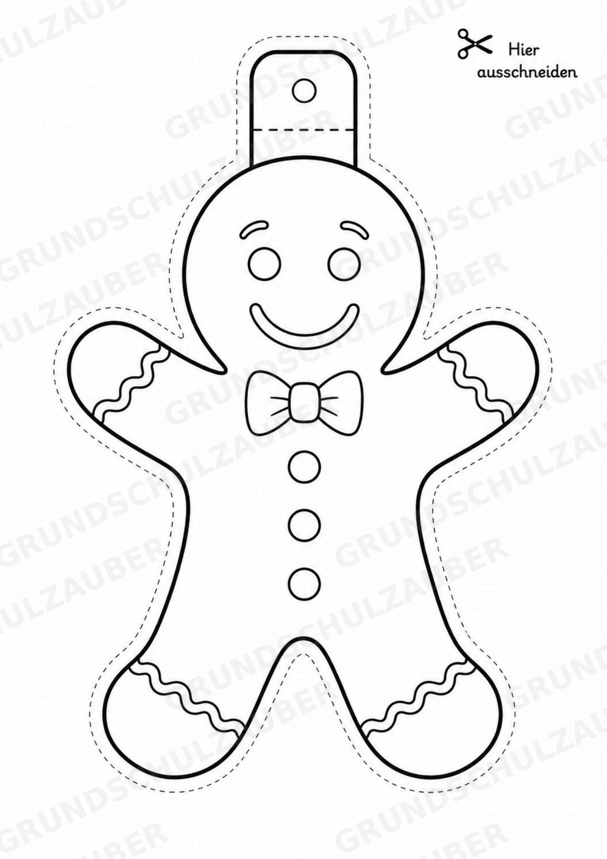 Weihnachten – Fensterdeko – Basteln – Ausmalbild – Ausschneiden – 15 Vorlagen – Materialseite 8