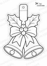 Weihnachten – Fensterdeko – Basteln – Ausmalbild – Ausschneiden – 15 Vorlagen – Materialseite 9