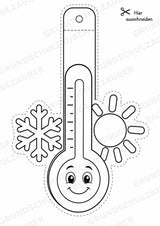 Wetter – Fensterdeko – Basteln – Ausmalbild – Ausschneiden – 15 Vorlagen – Materialseite 11