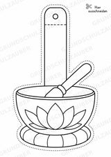 Yoga – Fensterdeko – Basteln – Ausmalbild – Ausschneiden – 15 Vorlagen – Materialseite 3