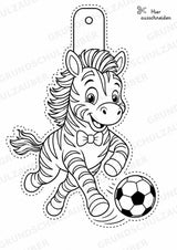 Zebra – Fensterdeko – Basteln – Ausmalbild – Ausschneiden – 15 Vorlagen – Materialseite 11