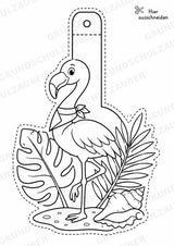 Bahamas – Fensterdeko – Basteln – Ausmalbild – Ausschneiden – 15 Vorlagen – Materialseite 2
