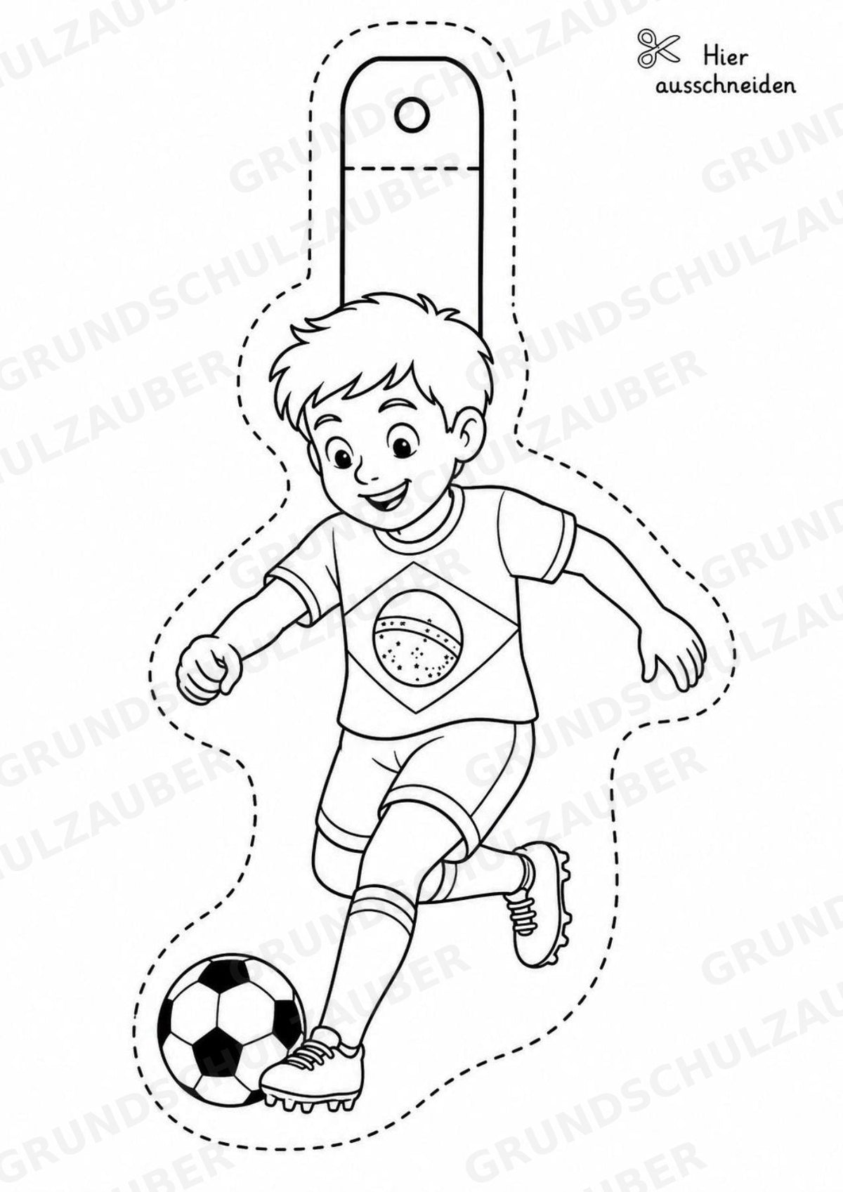 Brasilien – Fensterdeko – Basteln – Ausmalbild – Ausschneiden – 15 Vorlagen – Materialseite 6