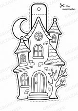 Halloween – Fensterdeko – Basteln – Ausmalbild – Ausschneiden – 15 Vorlagen – Materialseite 7