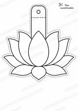 Hinduismus – Fensterdeko – Basteln – Ausmalbild – Ausschneiden – 15 Vorlagen – Materialseite 5