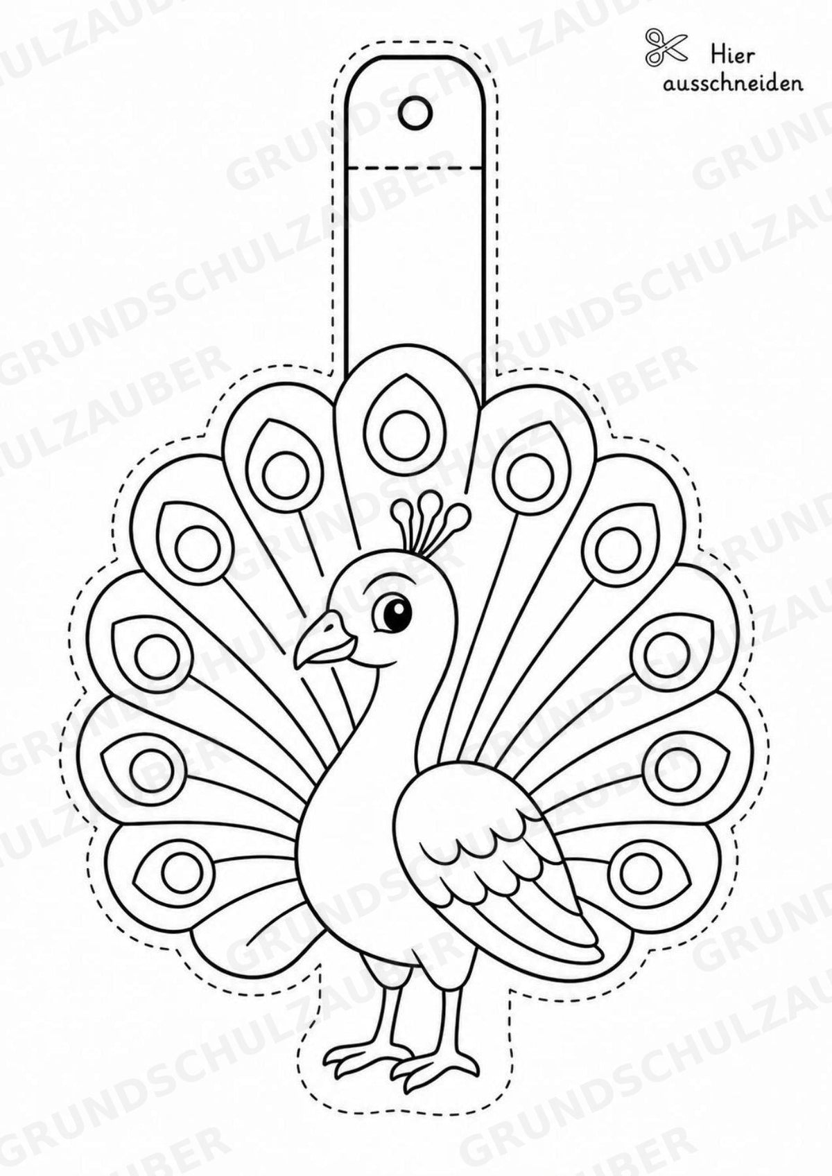 Hinduismus – Fensterdeko – Basteln – Ausmalbild – Ausschneiden – 15 Vorlagen – Materialseite 7