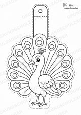 Hinduismus – Fensterdeko – Basteln – Ausmalbild – Ausschneiden – 15 Vorlagen – Materialseite 7