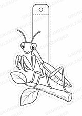 Insekten – Fensterdeko – Basteln – Ausmalbild – Ausschneiden – 15 Vorlagen – Materialseite 9