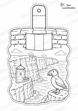 Irland – Fensterdeko – Basteln – Ausmalbild – Ausschneiden – 15 Vorlagen – Materialseite 2