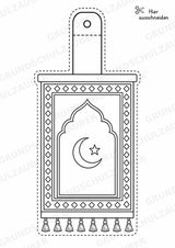 Islam – Fensterdeko – Basteln – Ausmalbild – Ausschneiden – 15 Vorlagen – Materialseite 5