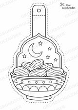 Islam – Fensterdeko – Basteln – Ausmalbild – Ausschneiden – 15 Vorlagen – Materialseite 6