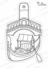 Italien – Fensterdeko – Basteln – Ausmalbild – Ausschneiden – 15 Vorlagen – Materialseite 5