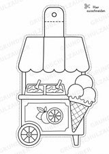 Italien – Fensterdeko – Basteln – Ausmalbild – Ausschneiden – 15 Vorlagen – Materialseite 8