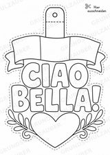 Italien – Fensterdeko – Basteln – Ausmalbild – Ausschneiden – 15 Vorlagen – Materialseite 16
