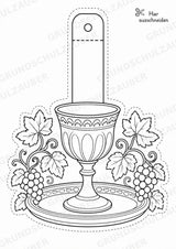 Judentum – Fensterdeko – Basteln – Ausmalbild – Ausschneiden – 15 Vorlagen – Materialseite 7