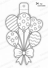 Karneval – Fensterdeko – Basteln – Ausmalbild – Ausschneiden – 15 Vorlagen – Materialseite 9