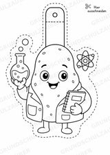 Kartoffel – Fensterdeko – Basteln – Ausmalbild – Ausschneiden – 15 Vorlagen – Materialseite 7