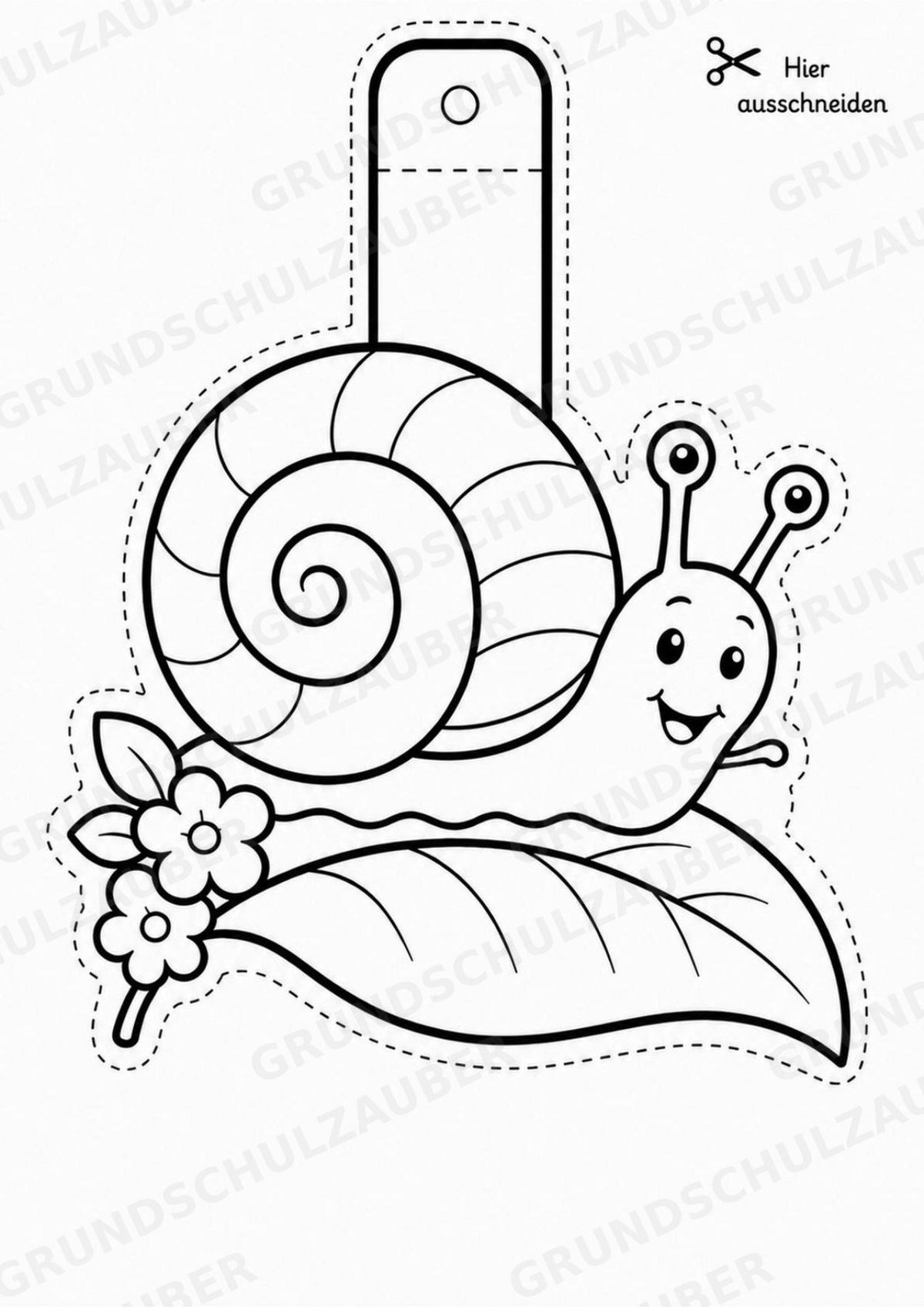 Natur – Fensterdeko – Basteln – Ausmalbild – Ausschneiden – 15 Vorlagen – Materialseite 9
