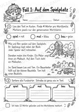 Wortstamm – Detektive – Wortfamilien entdecken – Klasse 2–3 – 3 Fach Differenziert – Materialseite 4