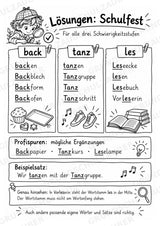 Wortstamm – Detektive – Wortfamilien entdecken – Klasse 2–3 – 3 Fach Differenziert – Materialseite 19