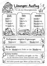 Wortstamm – Detektive – Wortfamilien entdecken – Klasse 2–3 – 3 Fach Differenziert – Materialseite 20