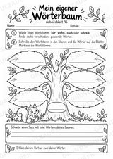 Wortfamilien-Baum: Wortstämme üben | 18 Arbeitsblätter & Klassenplakat | Deutsch Klasse 2–3 | 3-Fach Differenzierung – Materialseite 20