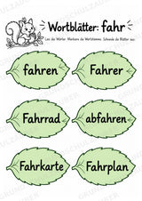 Wortfamilien-Baum: Wortstämme üben | 18 Arbeitsblätter & Klassenplakat | Deutsch Klasse 2–3 | 3-Fach Differenzierung – Materialseite 30