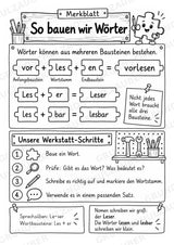Die Wörterwerkstatt | Wortbausteine, Wortbildung & Wortstamm | Wortfamilien, Vorsilben & Nachsilben | 20 Arbeitsblätter Deutsch Klasse 2–3 – Materialseite 4