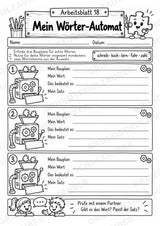 Die Wörterwerkstatt | Wortbausteine, Wortbildung & Wortstamm | Wortfamilien, Vorsilben & Nachsilben | 20 Arbeitsblätter Deutsch Klasse 2–3 – Materialseite 22