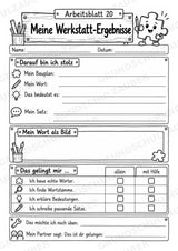 Die Wörterwerkstatt | Wortbausteine, Wortbildung & Wortstamm | Wortfamilien, Vorsilben & Nachsilben | 20 Arbeitsblätter Deutsch Klasse 2–3 – Materialseite 24
