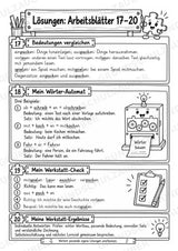 Die Wörterwerkstatt | Wortbausteine, Wortbildung & Wortstamm | Wortfamilien, Vorsilben & Nachsilben | 20 Arbeitsblätter Deutsch Klasse 2–3 – Materialseite 37