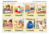 Bewegte Wortfamilien-Suche | Wortstamm üben | 32 Wortkarten | Bewegungsspiel Deutsch Grundschule Klasse 2–3 | 3-fach differenziert – Materialseite 4