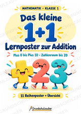 Das kleine 1+1 | Lernposter & Additionstabelle bis 20 | Mathematik Klasse 1 – Cover