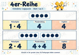 Einmaleins-Legepuzzle | 90 Lernpuzzles zum kleinen 1x1 | Reihen 2–10 | Mathematik Klasse 2–3 – Materialseite 13