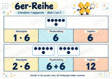 Einmaleins-Legepuzzle | 90 Lernpuzzles zum kleinen 1x1 | Reihen 2–10 | Mathematik Klasse 2–3 – Materialseite 23