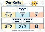 Einmaleins-Legepuzzle | 90 Lernpuzzles zum kleinen 1x1 | Reihen 2–10 | Mathematik Klasse 2–3 – Materialseite 28