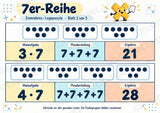 Einmaleins-Legepuzzle | 90 Lernpuzzles zum kleinen 1x1 | Reihen 2–10 | Mathematik Klasse 2–3 – Materialseite 29