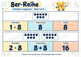 Einmaleins-Legepuzzle | 90 Lernpuzzles zum kleinen 1x1 | Reihen 2–10 | Mathematik Klasse 2–3 – Materialseite 33