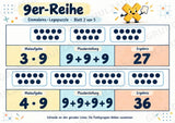 Einmaleins-Legepuzzle | 90 Lernpuzzles zum kleinen 1x1 | Reihen 2–10 | Mathematik Klasse 2–3 – Materialseite 39