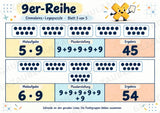Einmaleins-Legepuzzle | 90 Lernpuzzles zum kleinen 1x1 | Reihen 2–10 | Mathematik Klasse 2–3 – Materialseite 40
