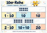 Einmaleins-Legepuzzle | 90 Lernpuzzles zum kleinen 1x1 | Reihen 2–10 | Mathematik Klasse 2–3 – Materialseite 43