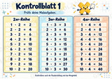 Einmaleins-Legepuzzle | 90 Lernpuzzles zum kleinen 1x1 | Reihen 2–10 | Mathematik Klasse 2–3 – Materialseite 48