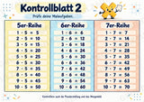 Einmaleins-Legepuzzle | 90 Lernpuzzles zum kleinen 1x1 | Reihen 2–10 | Mathematik Klasse 2–3 – Materialseite 49