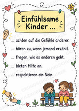 Persönlichkeitstypen und Charaktereigenschaften – 10 Poster zur Charakterisierung positiver Rollenvorbilder | Grundschule – Materialseite 8